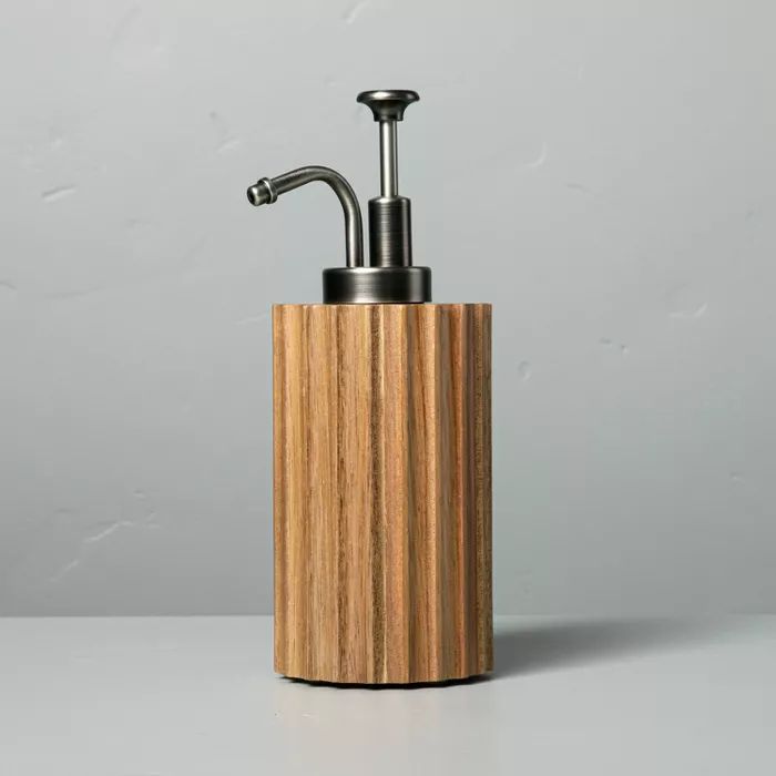Acacia Wood Soap Dispenser - Hearth & Hand™ with Magnolia | Target