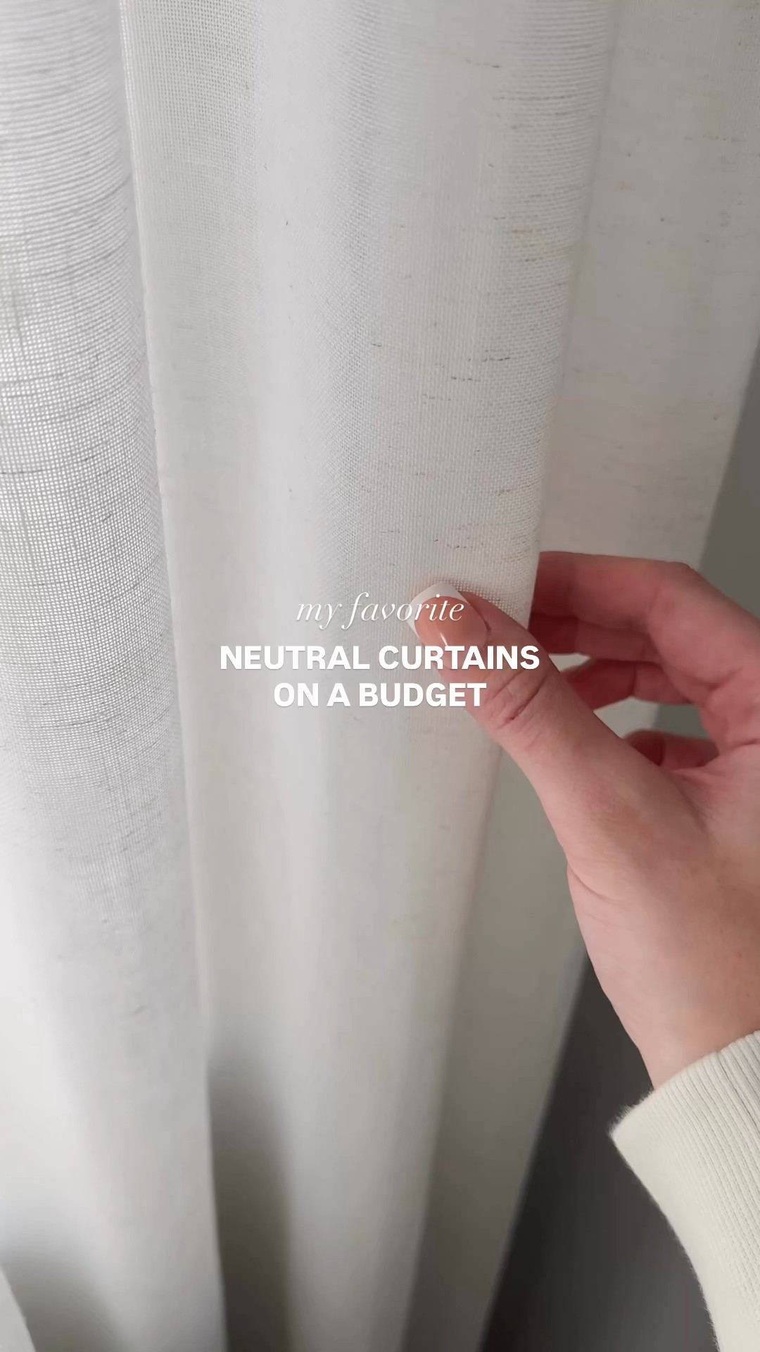 The curtains I get asked about over and over…

I didn’t want to spend hundreds on curtains but I also wanted that high-end look. These Amazon pinch pleat curtains checked every box — affordable, neutral, and the perfect finishing touch for any room ✔️

Comes in 12 neutral colors and tons of size options!

#LTKHome #LTKFindsUnder50 #LTKFindsUnder100