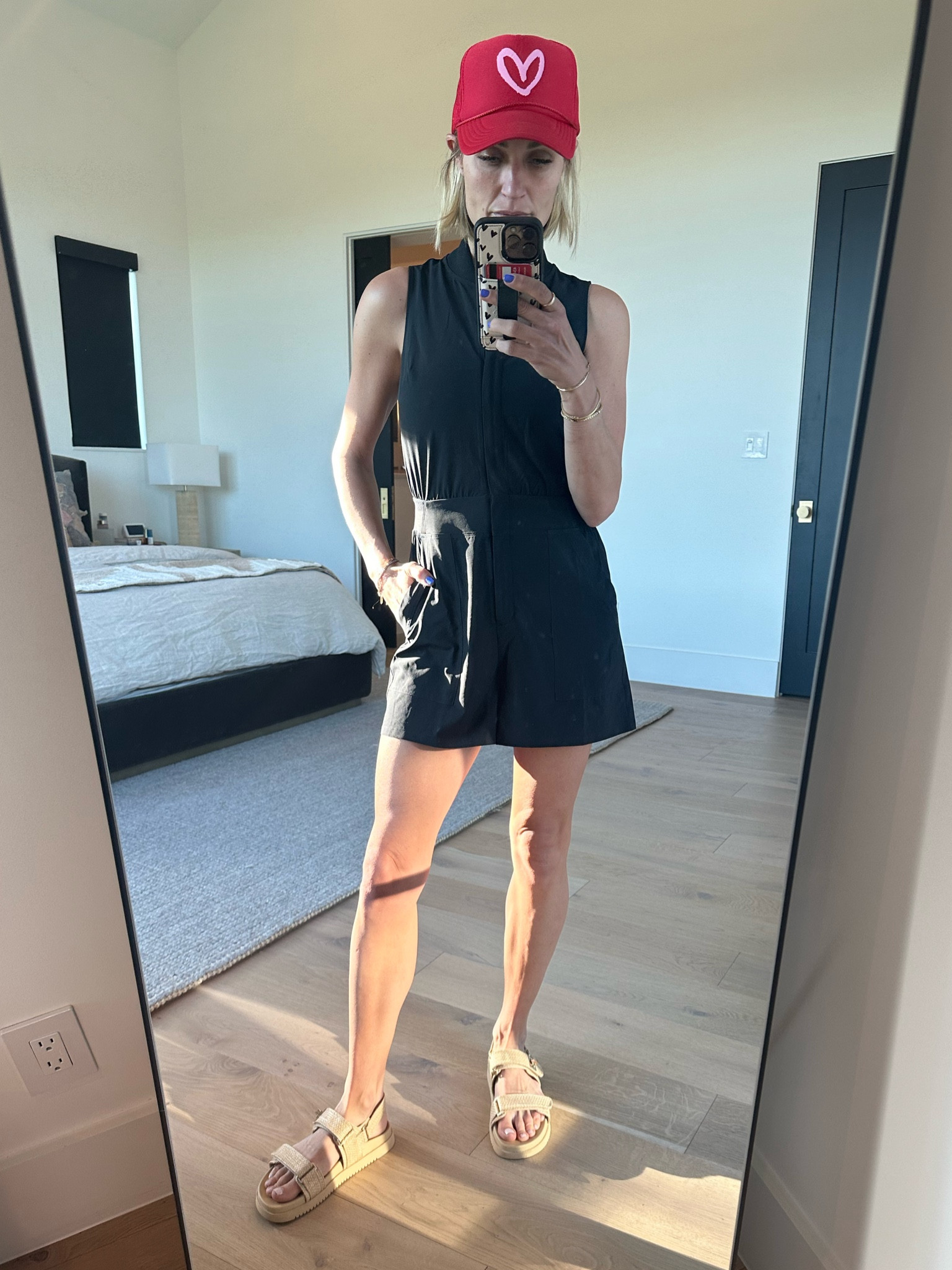 Utility romper PERFECT for weekend games, travel, etc. Best part: wrinkle-free fabric! Runs a little big but went with true size for a more comfortable fit!

#LTKActive #LTKSeasonal #LTKfitness