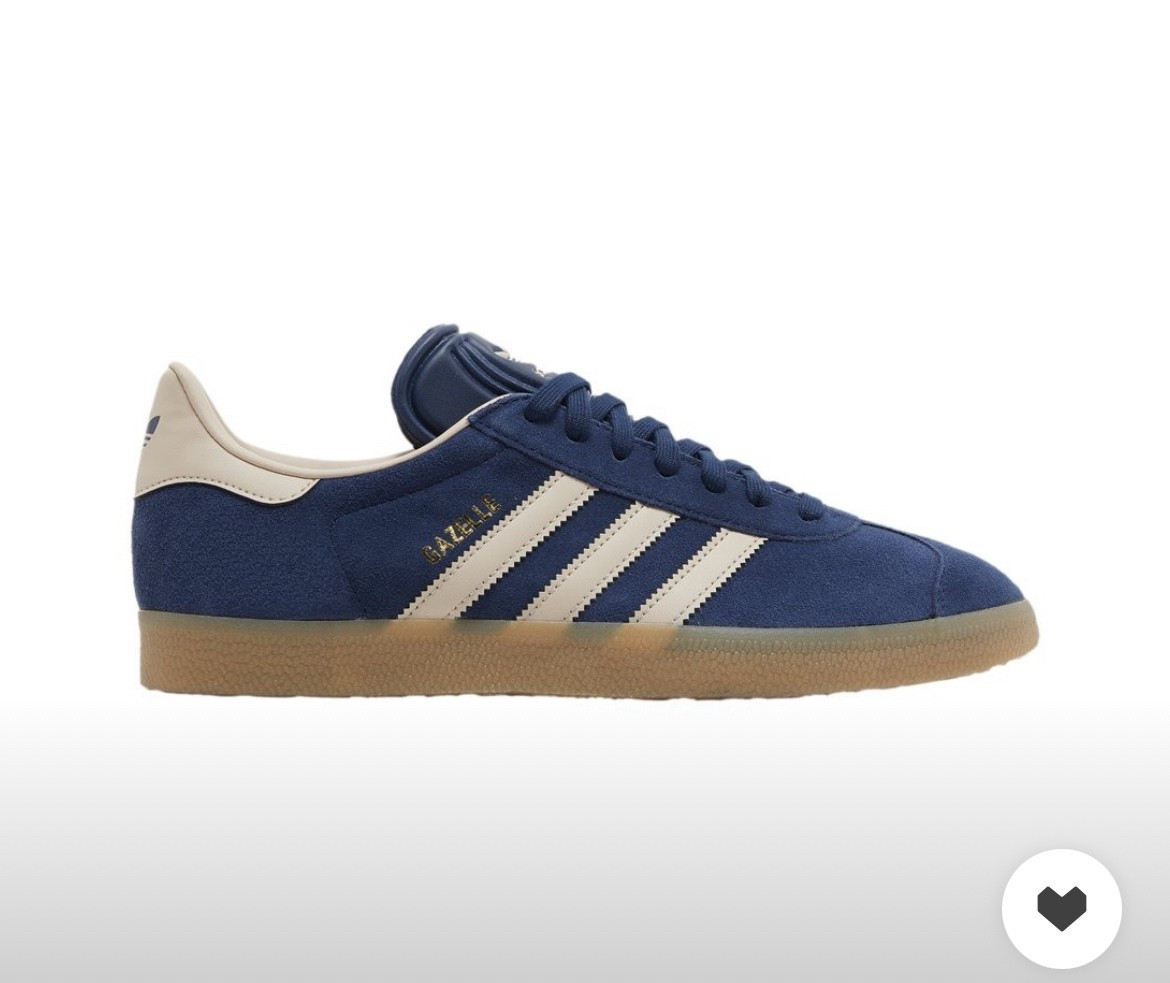 Classic, cool, and forever iconic. 👟✨
The adidas Gazelle in Night Indigo Taupe is a timeless sneaker that never goes out of style. With its suede finish, gum sole, and signature 3-stripe design, it’s the perfect mix of sporty and casual.

Pair it with jeans, trousers, or even dresses for that effortlessly laid-back vibe. A true everyday essential you’ll reach for again and again. #LTKStyle #adidasGazelle