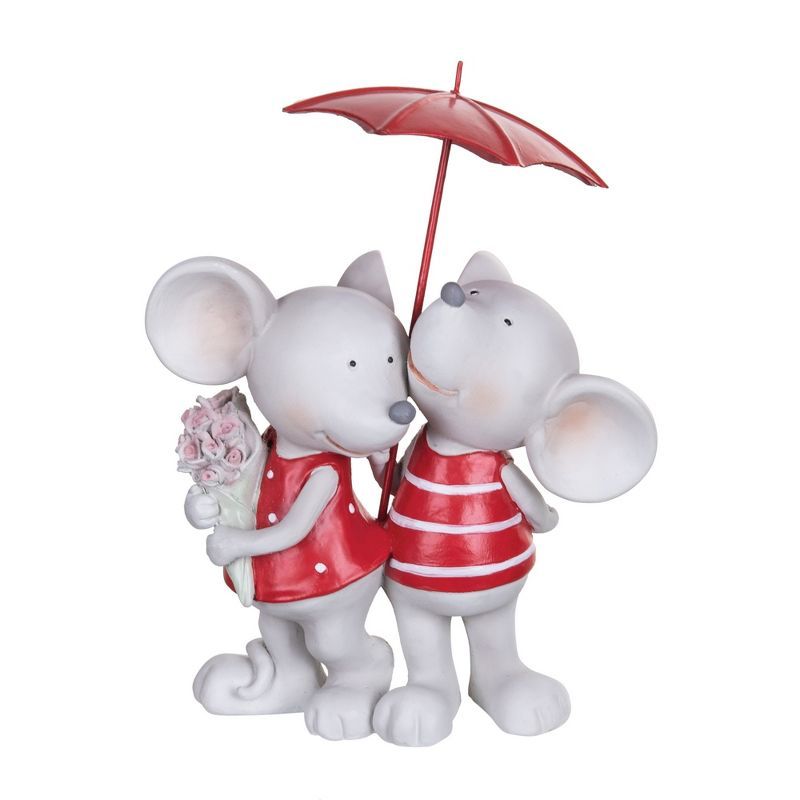 C&F Home Rain Or Shine Valentine's Day Mice Figurine | Target