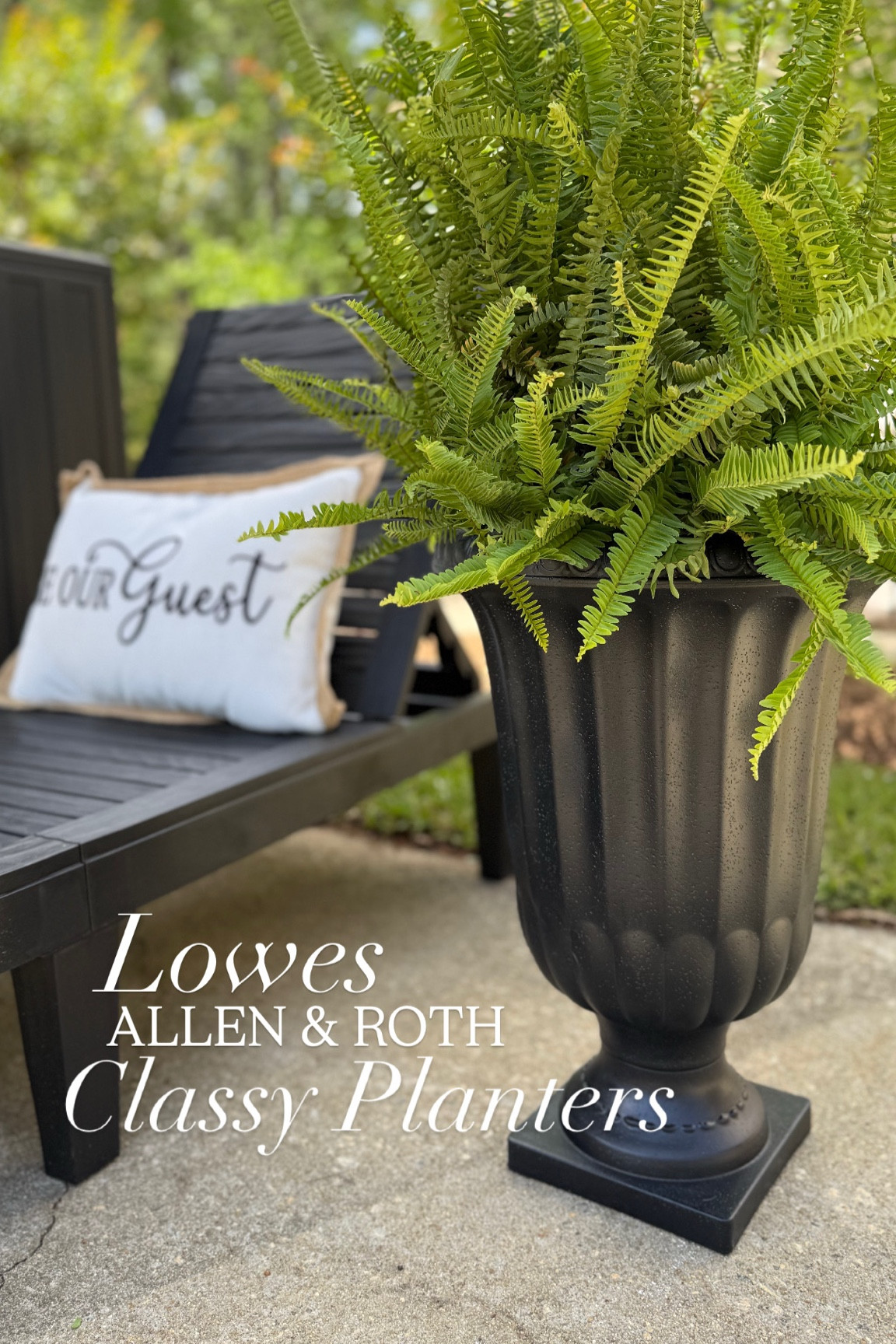 Give me all the Classy style Planters! Love these Allen & Roth Planters from @lowes 

#planters #gardening #backyard #patioseason #lowes 

#LTKHome #LTKSaleAlert #LTKSeasonal
