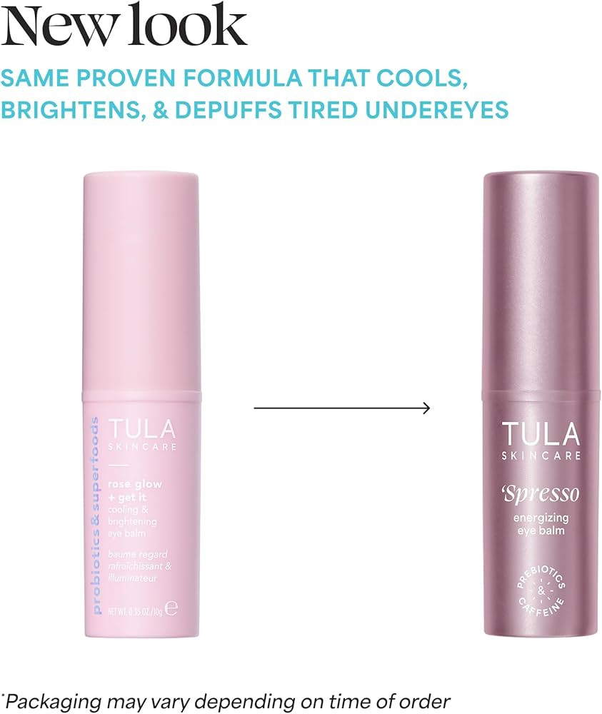 TULA Skin Care Spresso Energizing Eye Balm - Energizing & Hydrating Caffeine Under Eye Treatment ... | Amazon (US)