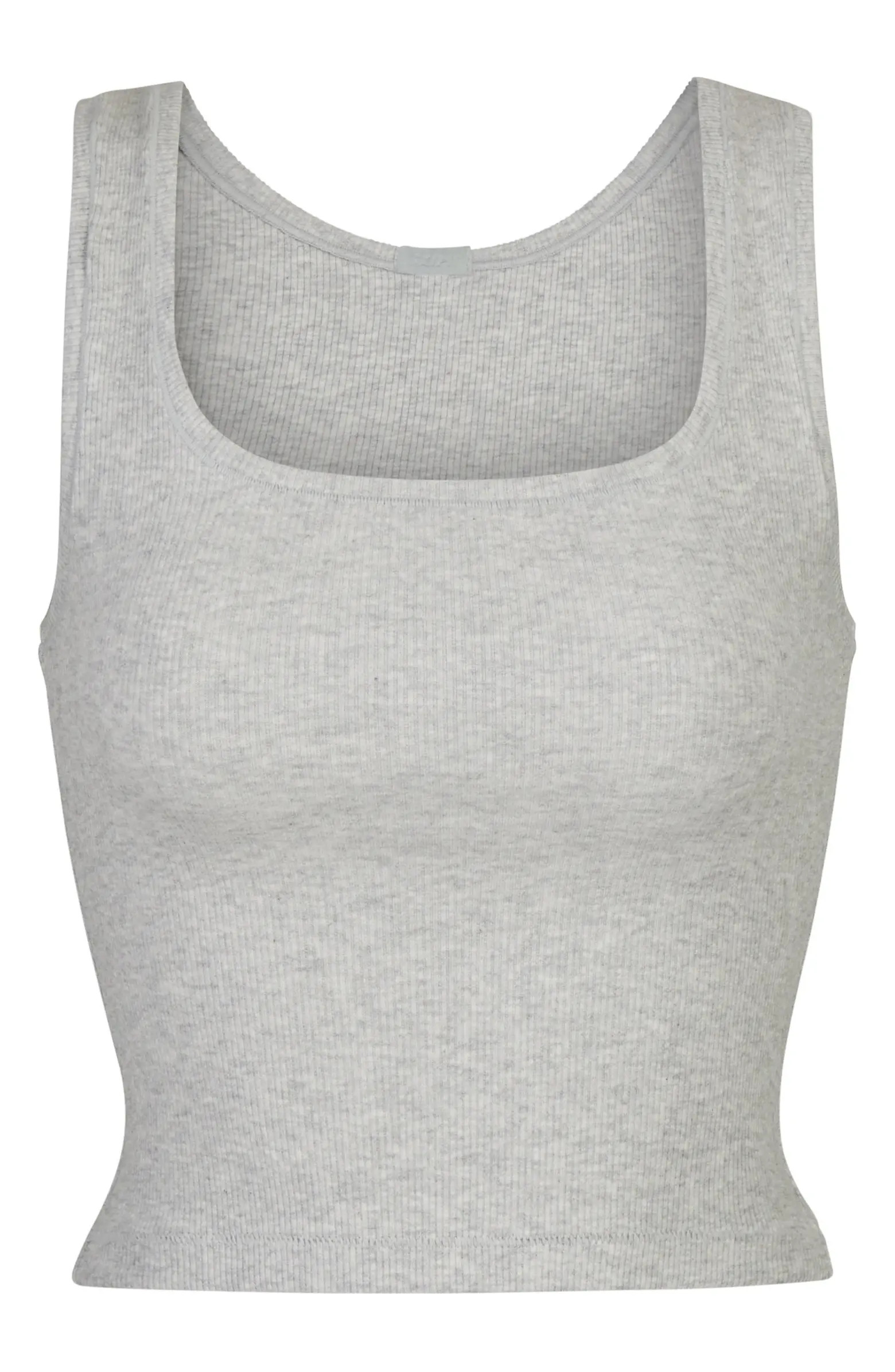 Stretch Cotton Rib Tank | Nordstrom