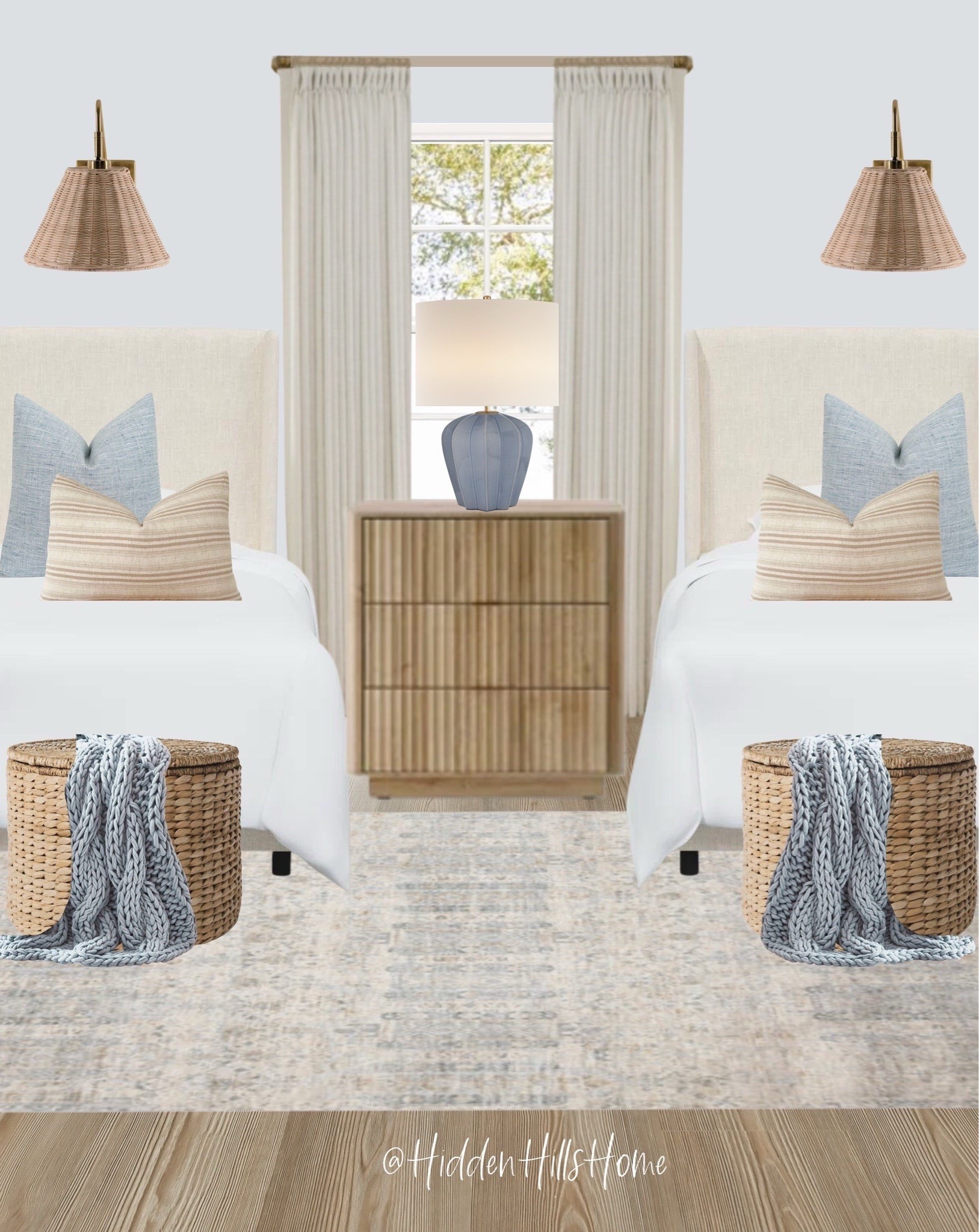 Shared girls bedroom, girls room decor, coastal bedroom, lake house bedroom decor, sisters bedroom, cute girls room #bedroom

#LTKSaleAlert #LTKHome #LTKKids