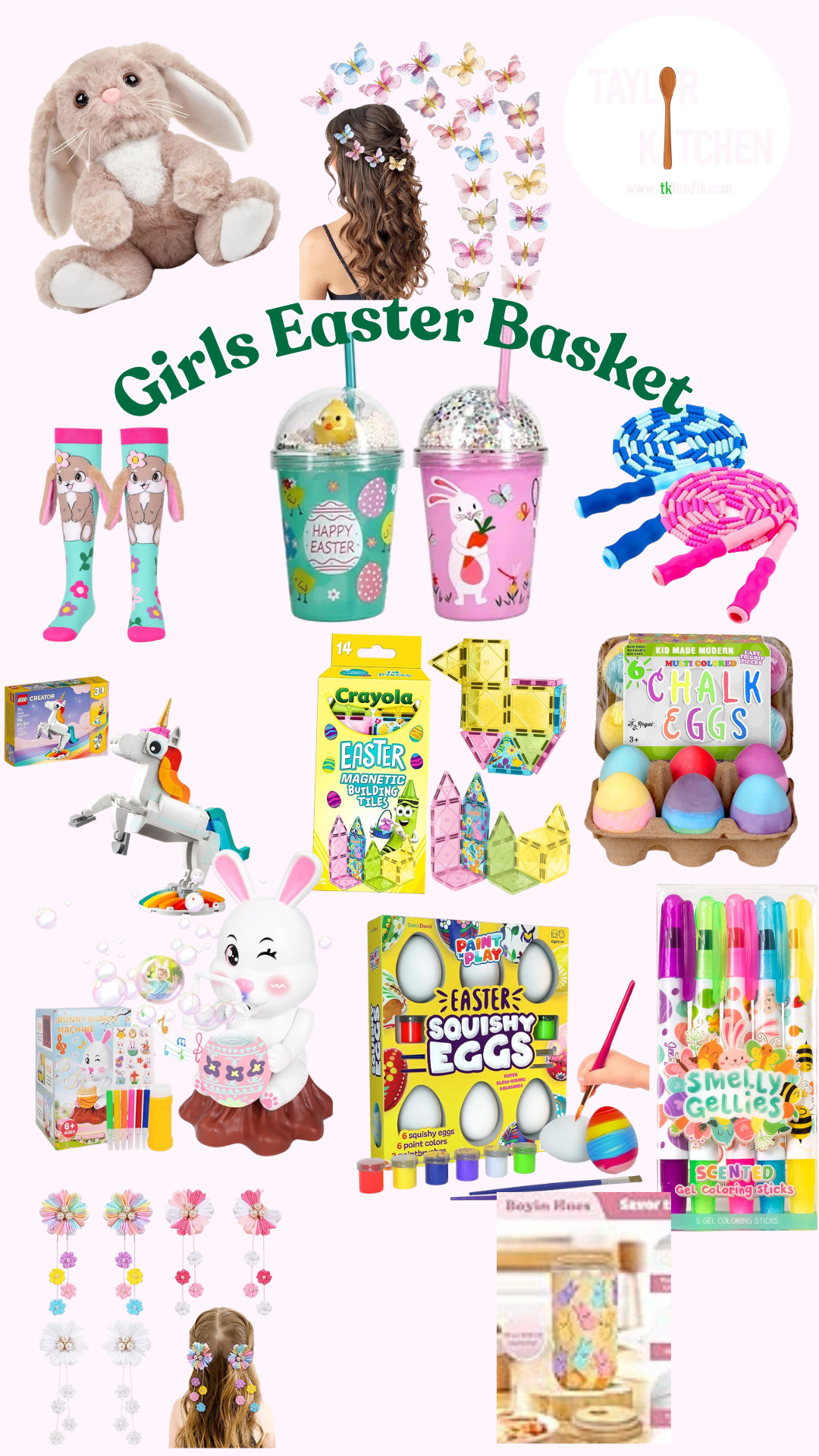 Want some cute #Easter basket  stuffer ideas for girls?  Here you go.  🌸 So many adorable things.  Fill it in with their favorite candies & you're all set 
It's all here on my LTK 🥰   

 #LTKSeasonal #LTKKids