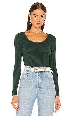 ROLLA'S Classic Rib Sweater in Pine from Revolve.com | Revolve Clothing (Global)