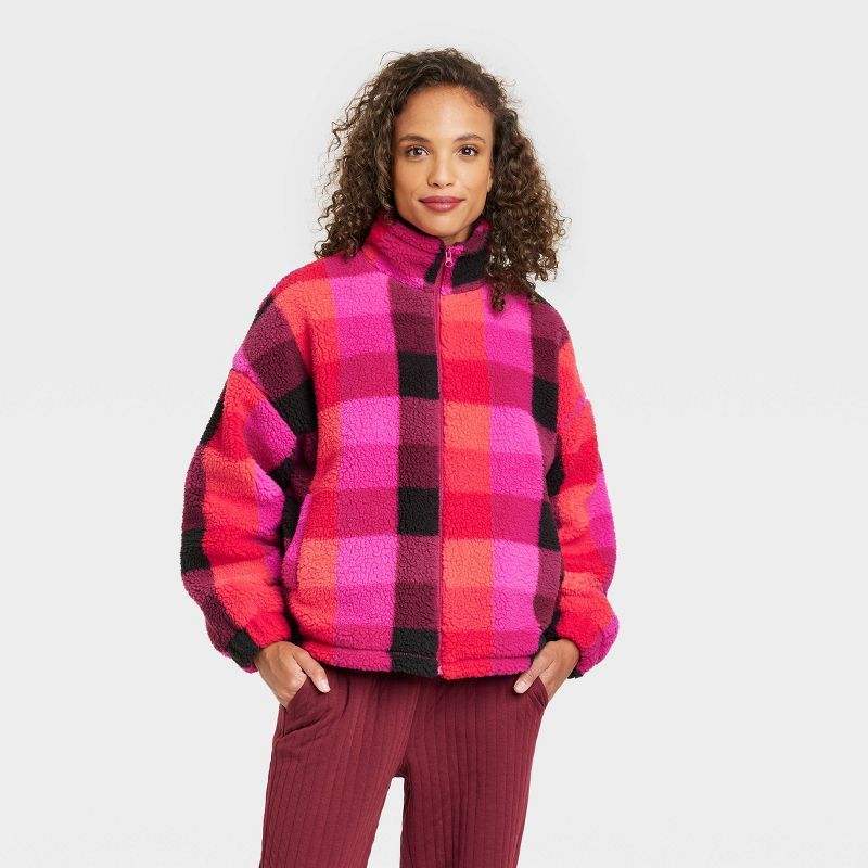 Women's Fleece Zip-Up Sweatshirt - A New Day™ | Target