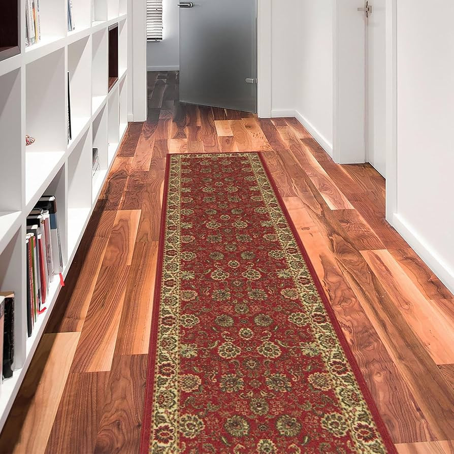 Ottomanson Ottohome Oriental Design OTH2130 Merge Collection, 2'7" x 9'10", Red-Legacy, 9 Foot | Amazon (US)