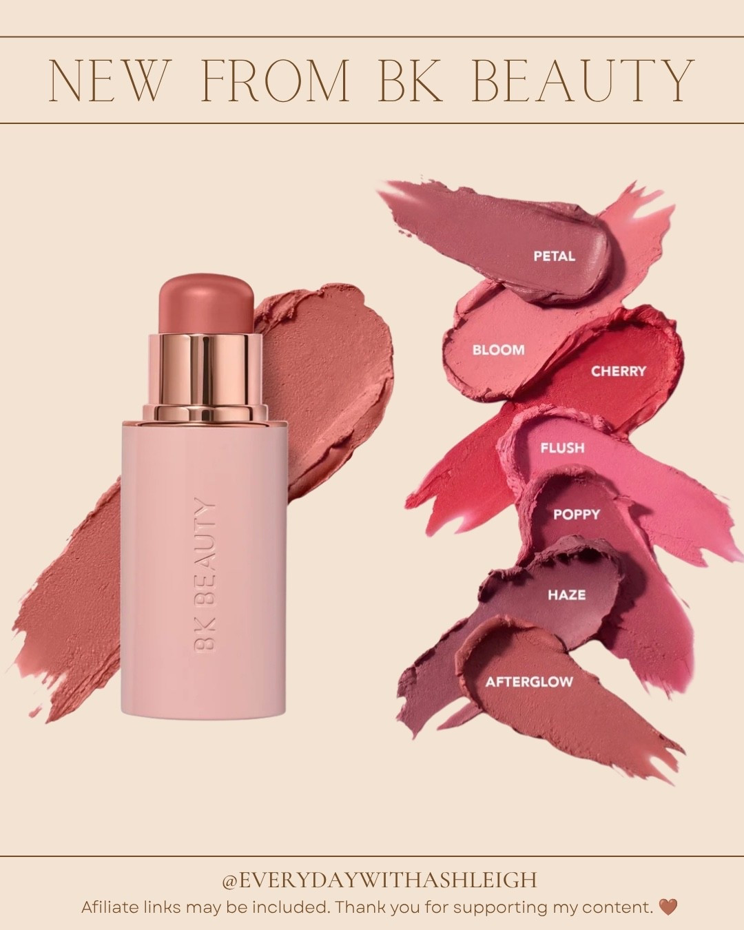 I’m a blush girl. The more blush, the better, in my opinion! So when I saw BK Beauty was coming out with a cream blush, I was sold. BK Beauty makeup brushes are my favorite, and I have a feeling this blush is going to be just as good as their brushes.

The blush launched today, and I added it to my cart SO quick! I went with the shade Bloom 🌸. I can’t wait to try it and will report back once it arrives.

If you want to check out BK Beauty and their new blush, the link is below! 💕



BK Beauty, BK Beauty cream blush, Bloom cream blush, cream blush, pink blush, everyday makeup, makeup favorites, beauty finds. #BKBeauty #CreamBlush #BlushMakeup #MakeupFavorites #BeautyFinds

#LTKgrwm #LTKmorningroutine #LTKselfcare