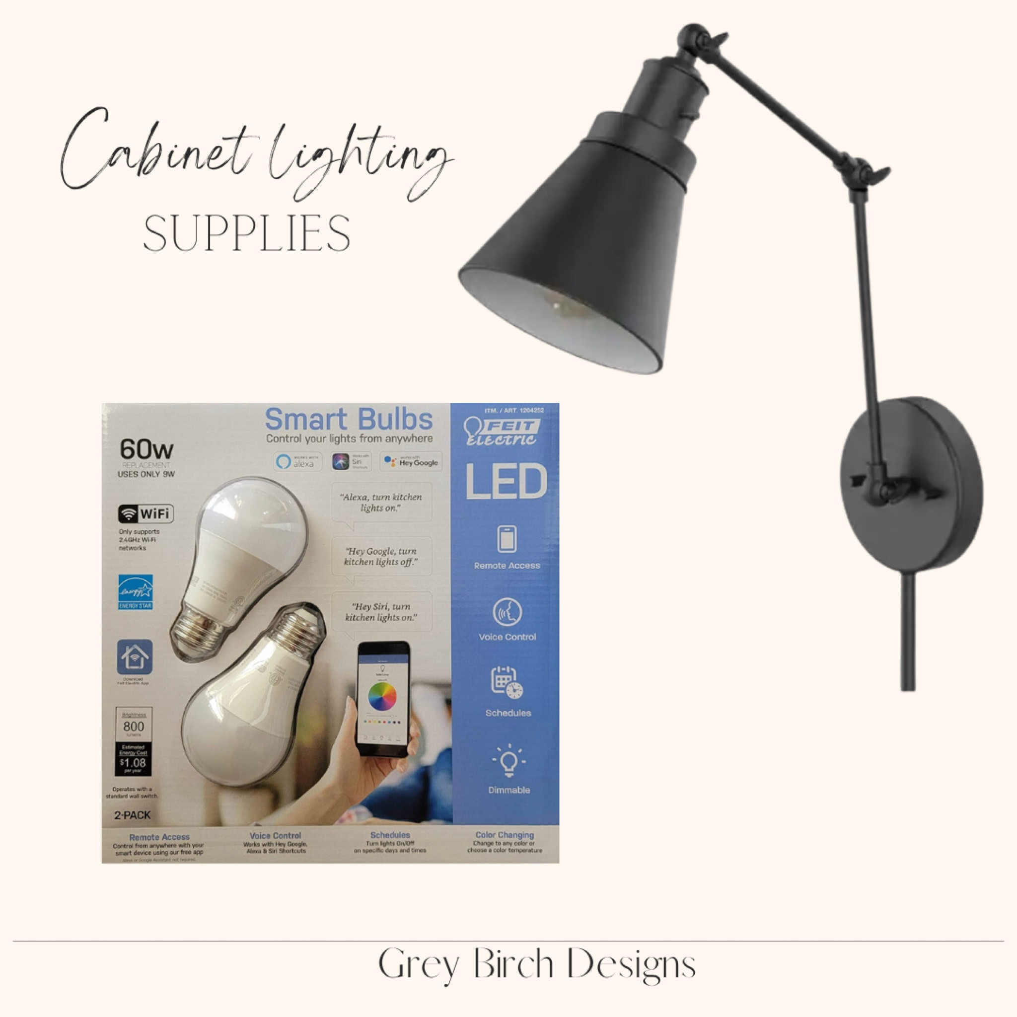 Smart home lighting diy supplies. 

#LTKFind #LTKhome #LTKunder50