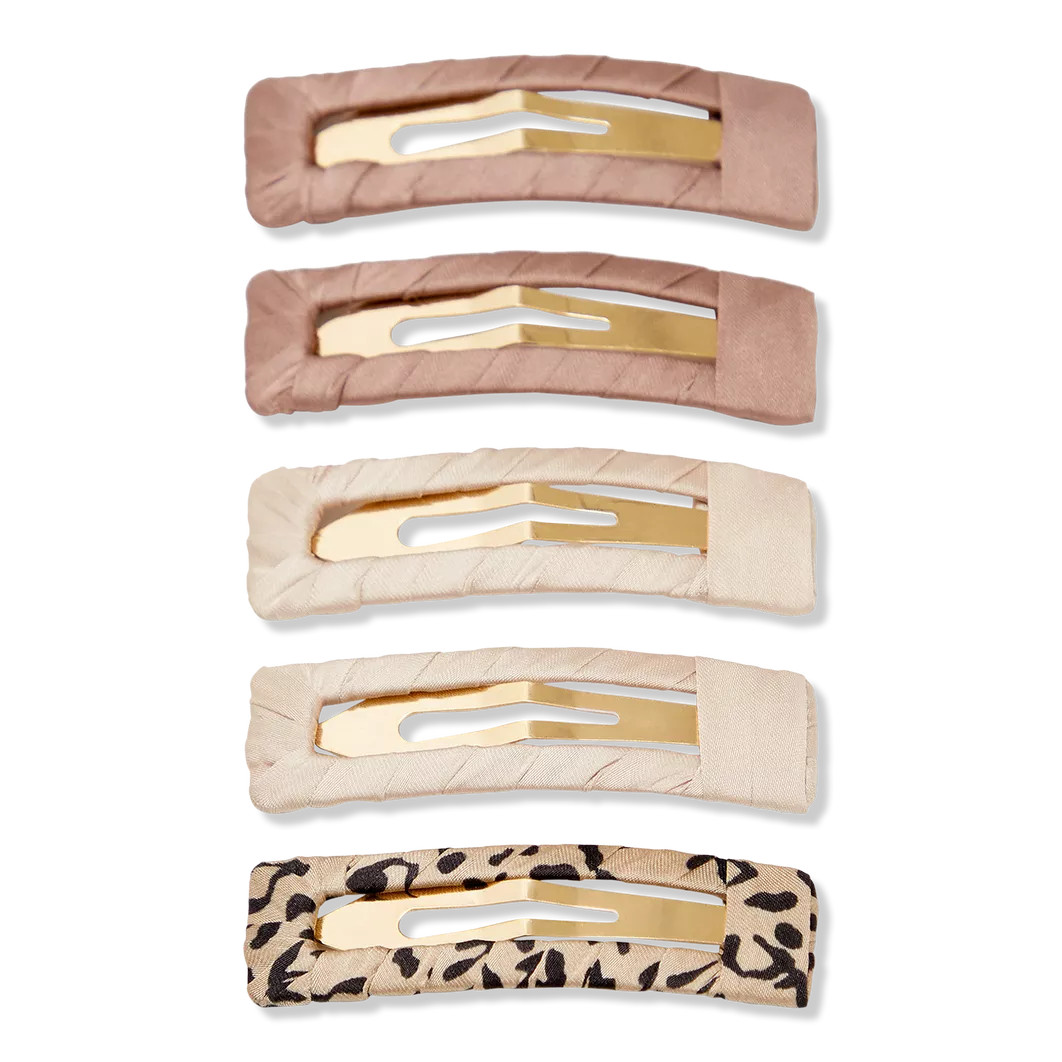 Satin Wrapped Snap Clips | Ulta