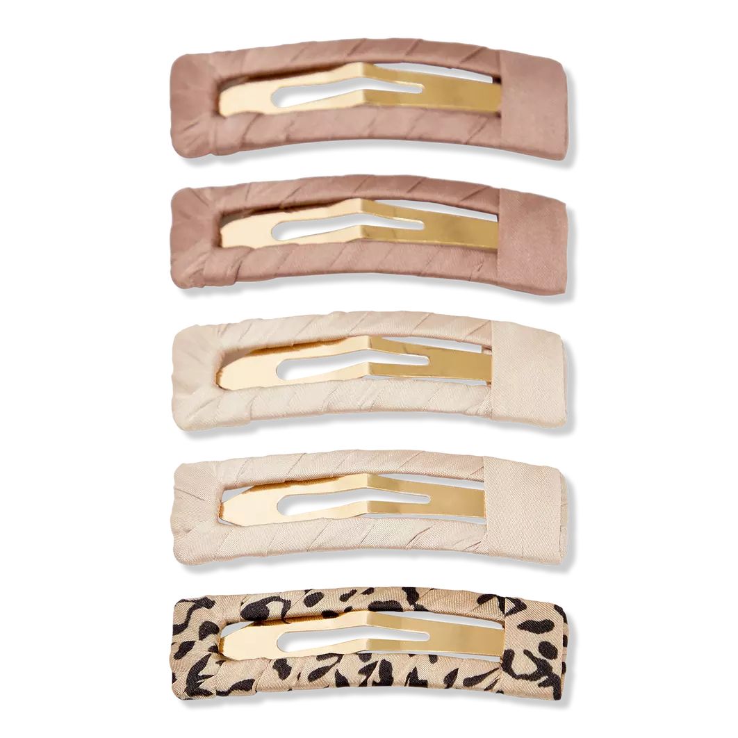 Satin Wrapped Snap Clips | Ulta