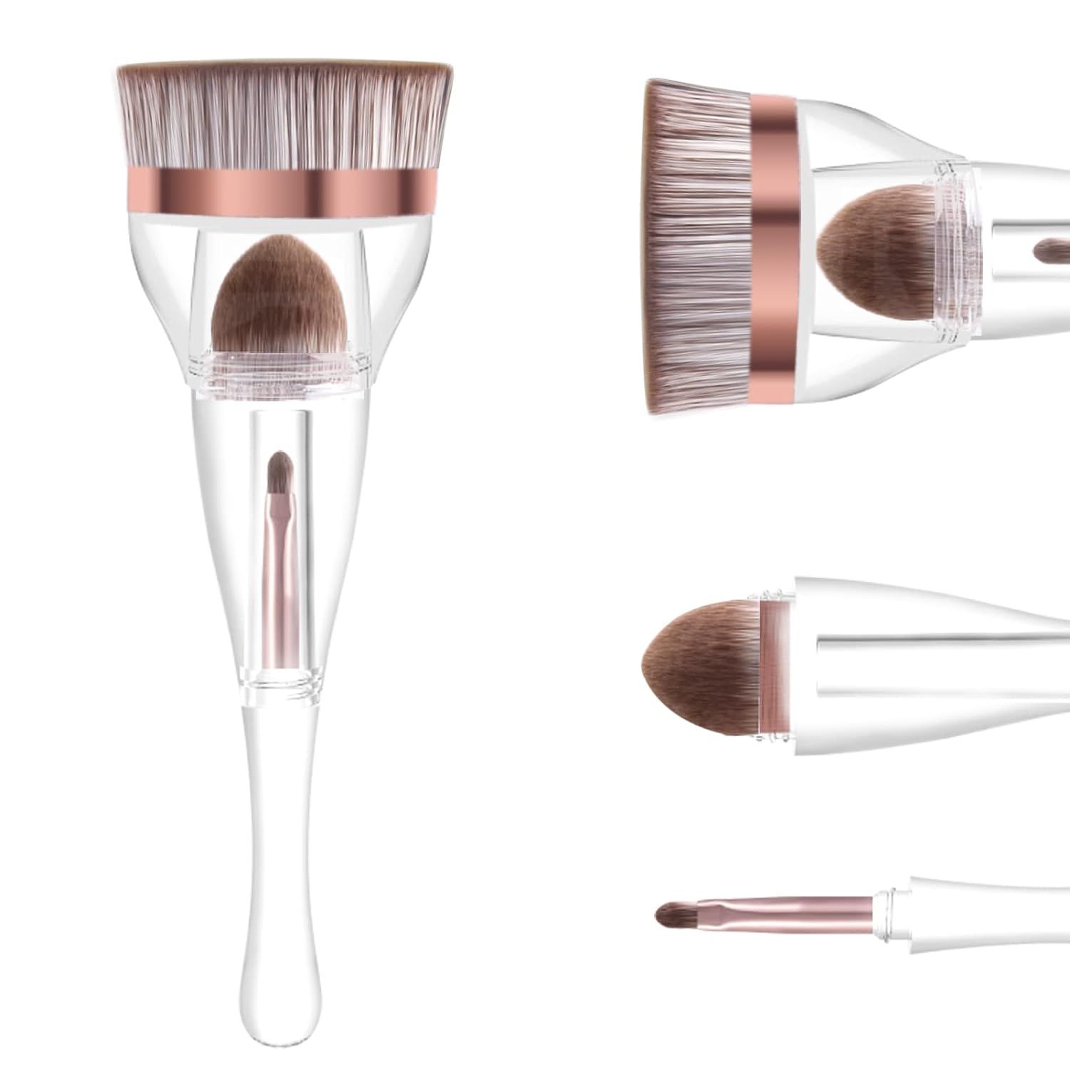 Amazon.com: Foundation Brush, Daubigny Perfect Makeup Brush for Face Blush Liquid Powder Foundati... | Amazon (US)