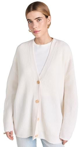 Jenni Kayne Women's Cashmere Cocoon Cardigan, Ivory, M | Amazon (US)