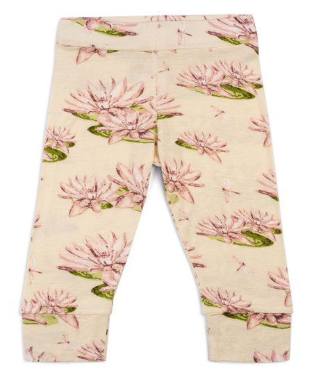 Blush Lily Pad Leggings - Infant | Zulily