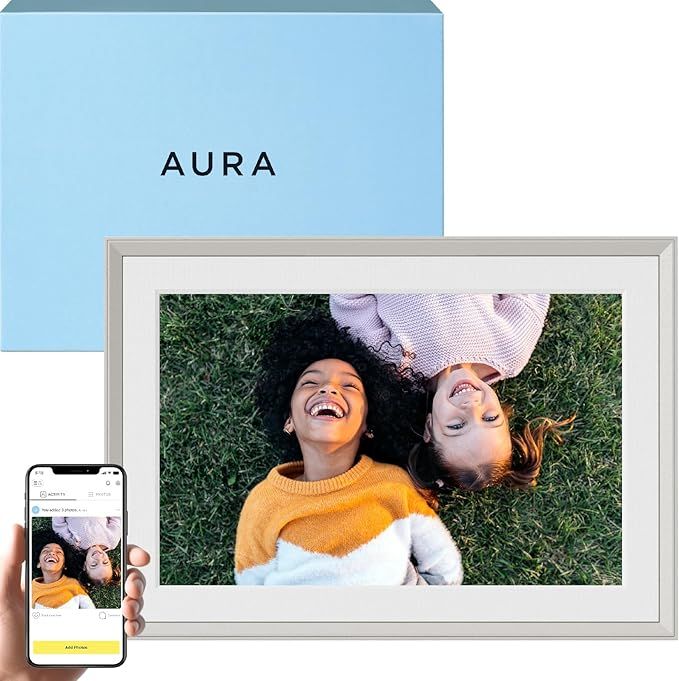 Aura Digital Picture Frame - 10.1" HD Mat Display | Wirecutter's Best Digital Frame for Gifting -... | Amazon (US)