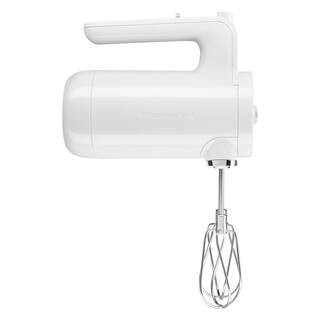 Cordless 7-Speed White Hand Mixer | The Home Depot