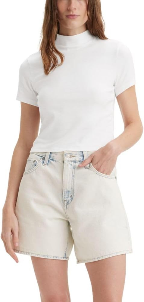 Levi's Womens Effortless Short Sleeve Tee Shirt | Amazon (US)