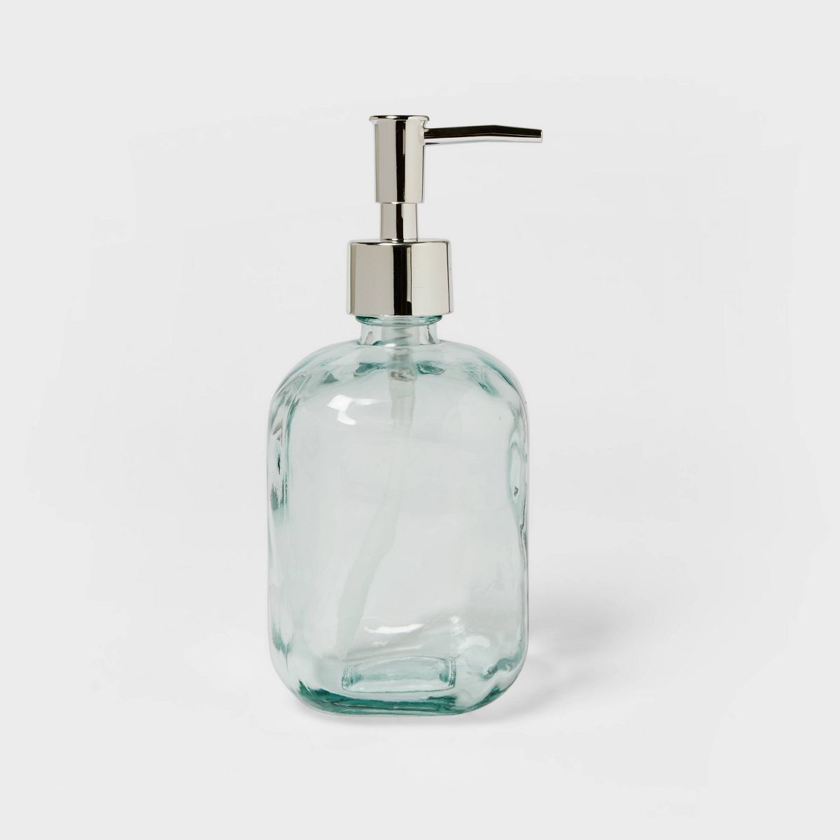Recycled Glass Soap Dispenser Clear - Threshold™ | Target