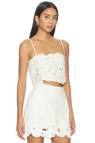 Paisley Bloom Embr Caterina Top
                    
                    Cinq a Sept | Revolve Clothing (Global)