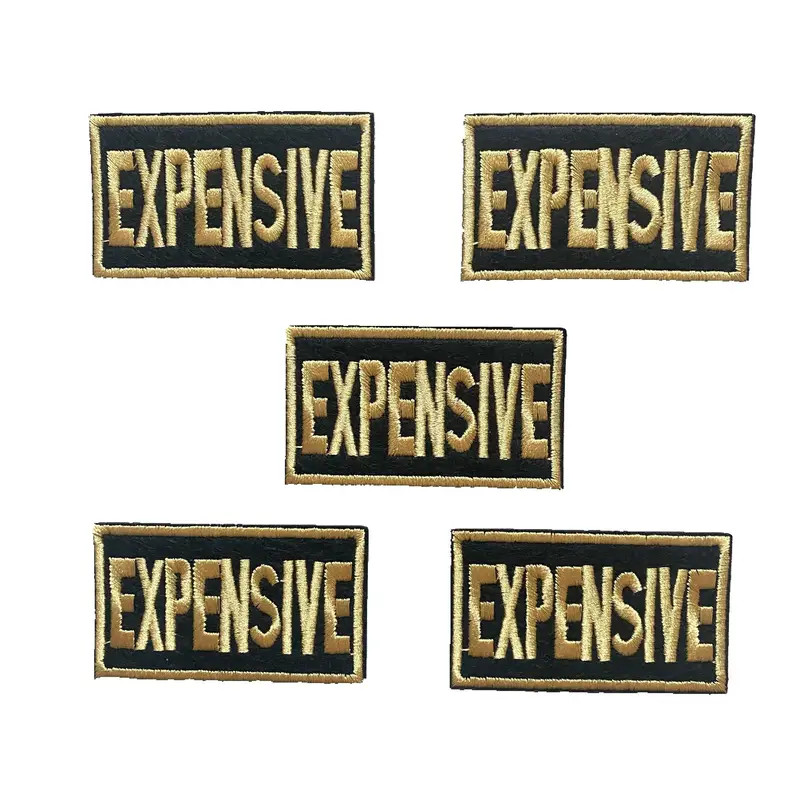 5pcs EXPENSIVE Embroidered Cloth Patch Iron On Patch Suitable For DIY Jeans Jackets Clothing Bags... | Temu Affiliate Program