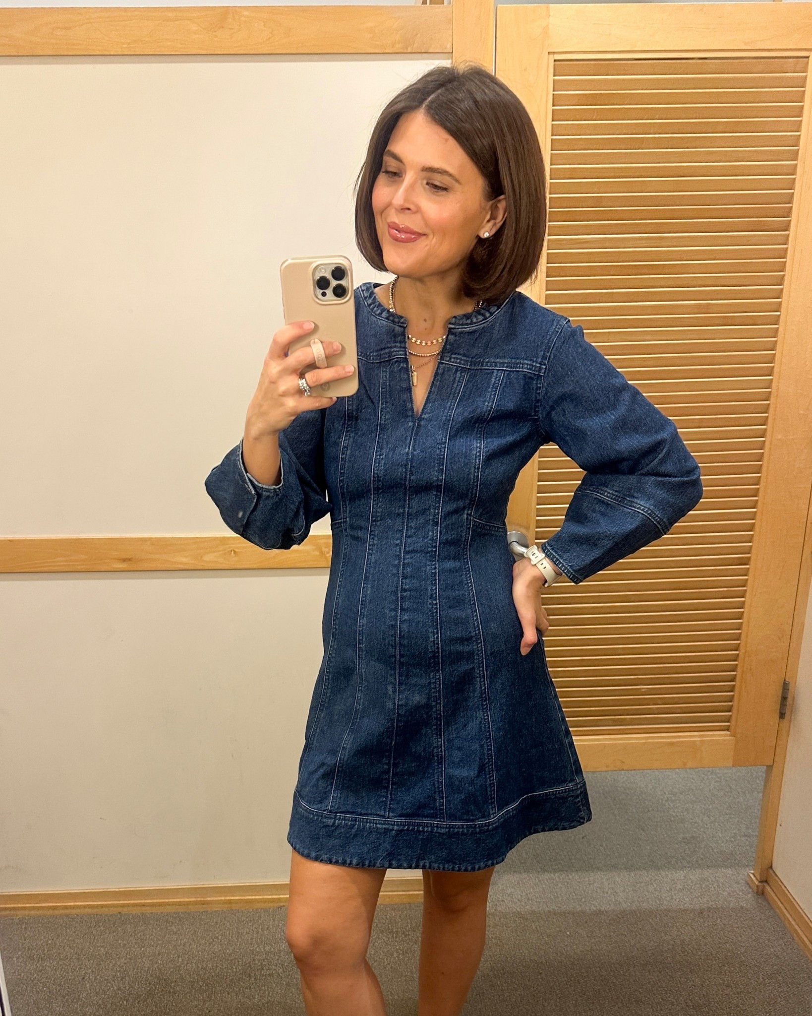LOFT Denim Barrel Swing Mini Dress 

#LTKFindsUnder100 #LTKSaleAlert #LTKSeasonal