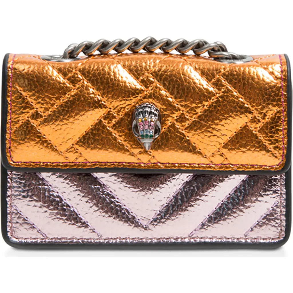 Kurt Geiger London Rainbow Shop Micro Kensington Crossbody Bag in Multi/Other at Nordstrom | Nordstrom