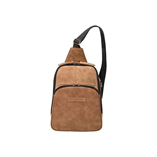 Petunia Pickle Bottom Criss-Cross Sling Bag, Crossbody for Women and Men, Adjustable Straps for a Custom-Fit, Spacious Main Pocket, Perfect for Travel & Everyday Use (Brioche) | Amazon (US)