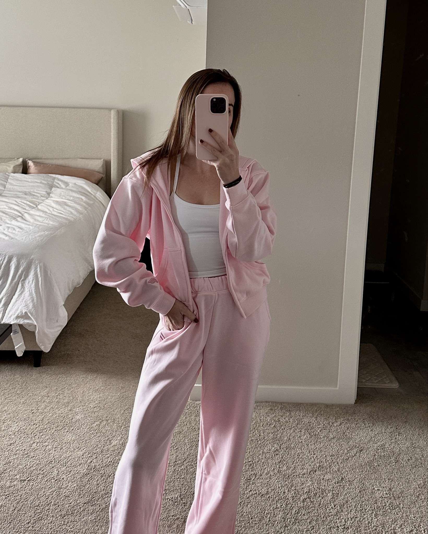 cozy fabletics sweat set! wearing xs in the hoodie and sweats // fits tts #FableticsPartner

#LTKActive #LTKFindsUnder100 #LTKSaleAlert