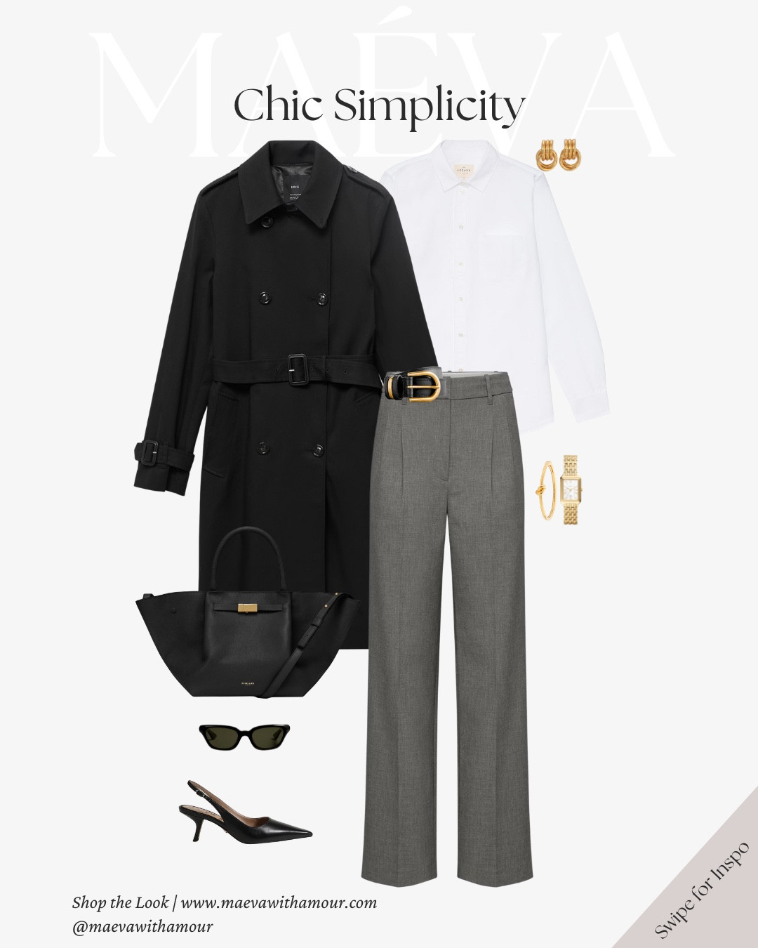 Chic Simplicity 🖤 From soft knits to structured coats and timeless neutrals, this 4 look edit celebrates the beauty of understated style ✨ Classic silhouettes, refined details, and effortless layers that move with ease through modern days, a true ode to everyday elegance! 

🖤 Adore these Looks? Comment SHOP to receive a DM with the link or head to the link in bio to shop the outfits & more! 

✨ Discover the latest article about this edit and French-inspired style at maevawithamour.com

👉 Save & Follow to discover French-inspired style and wardrobe tips, designed to elevate your everyday fashion!

With Amour, M.

#autumnoutfit #outfitinspo #stylingtips #frenchstyle #parisianstyle #capsulewardrobe #minimaliststyle  

#LTKSeasonal #LTKTravel #LTKStyleTip