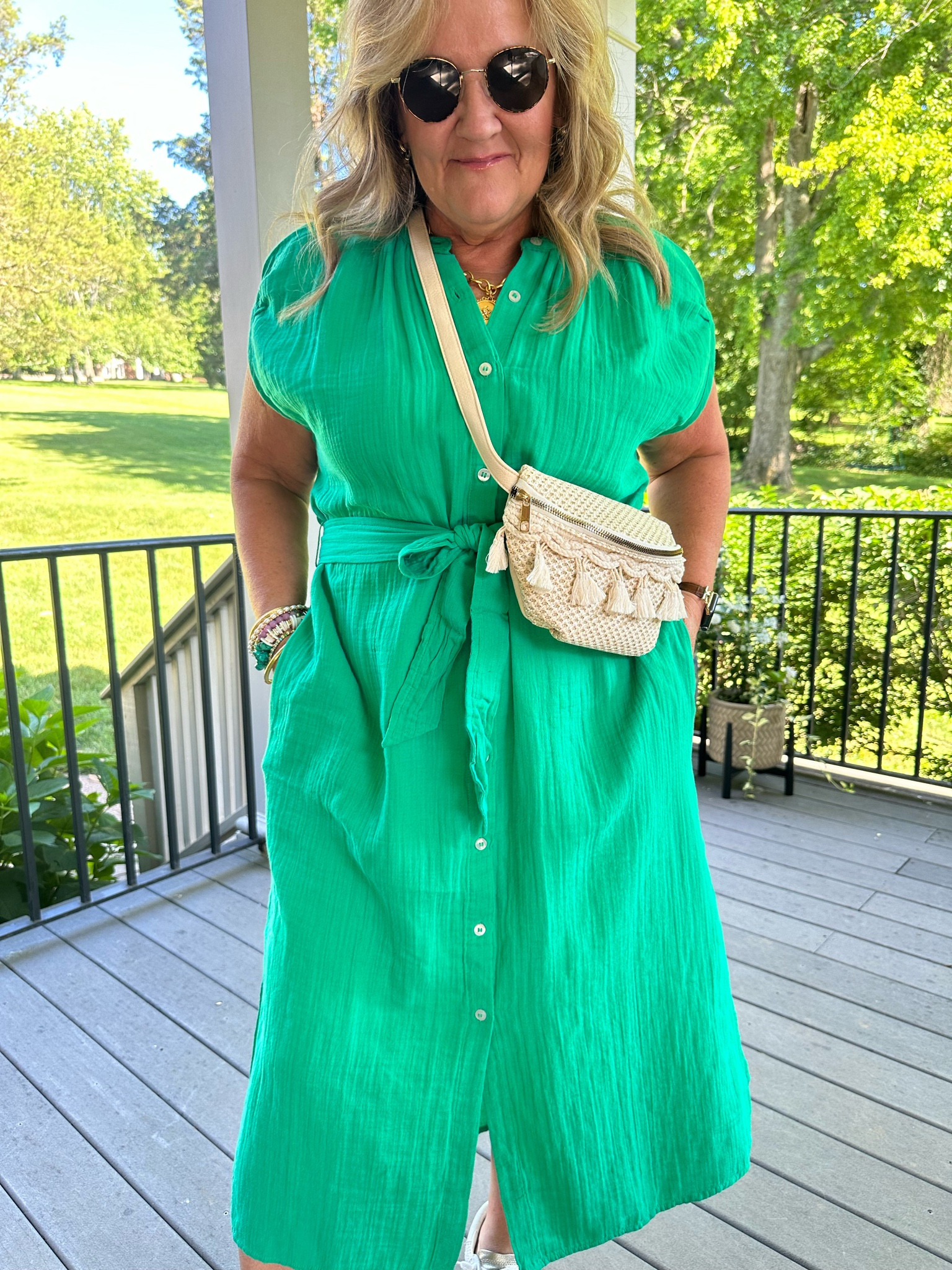 All things green! 

#LTKOver40 #LTKMidsize #LTKFindsUnder100