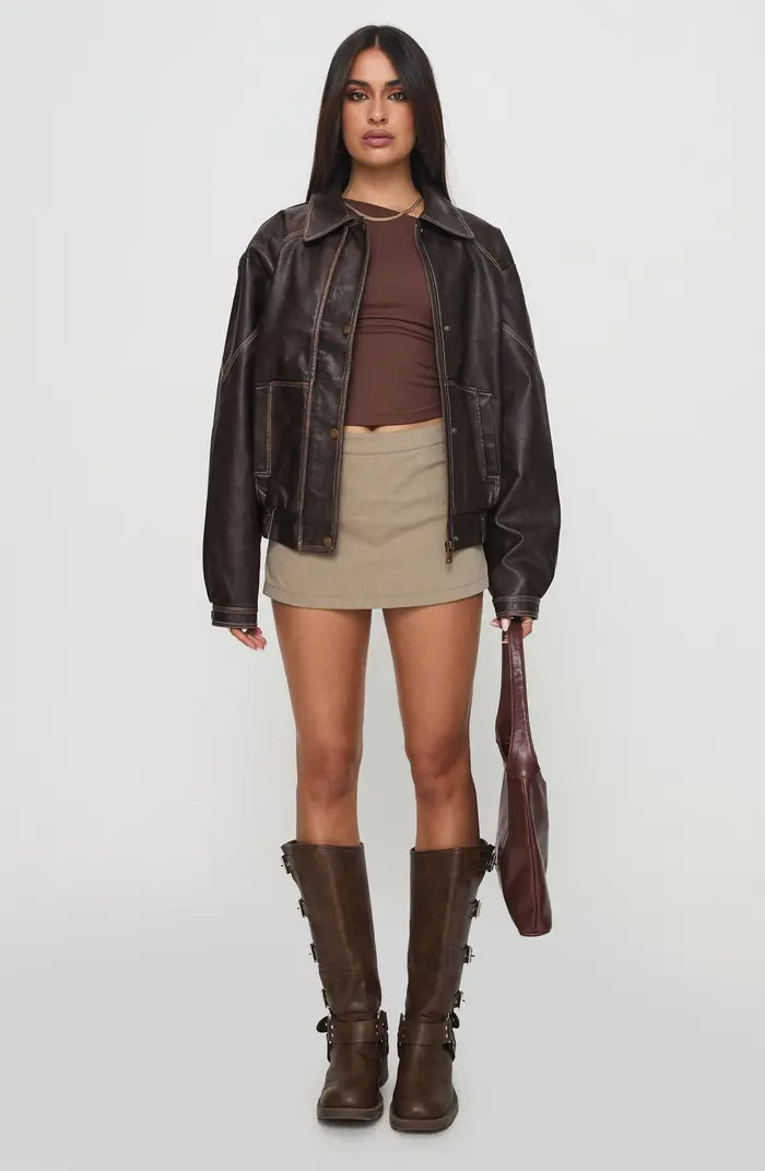 Jaxton Faux Leather Jacket | Nordstrom