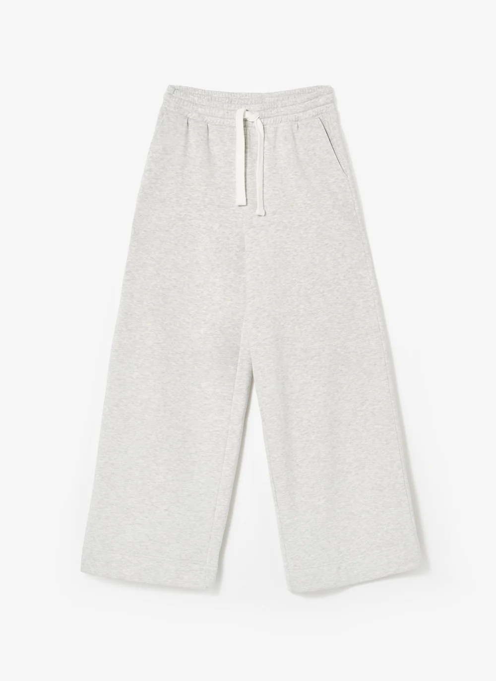 Grey Wide Leg Joggers | Mint Velvet