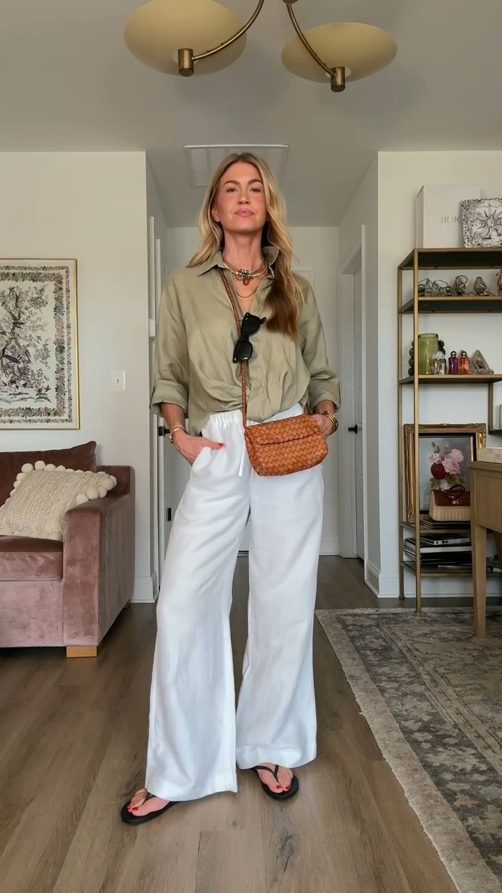 My favorite ways to style my favorite linen pants! 
Pants: runs TTS, wearing size small

#LTKootd #LTKgrwm #LTKSeasonal