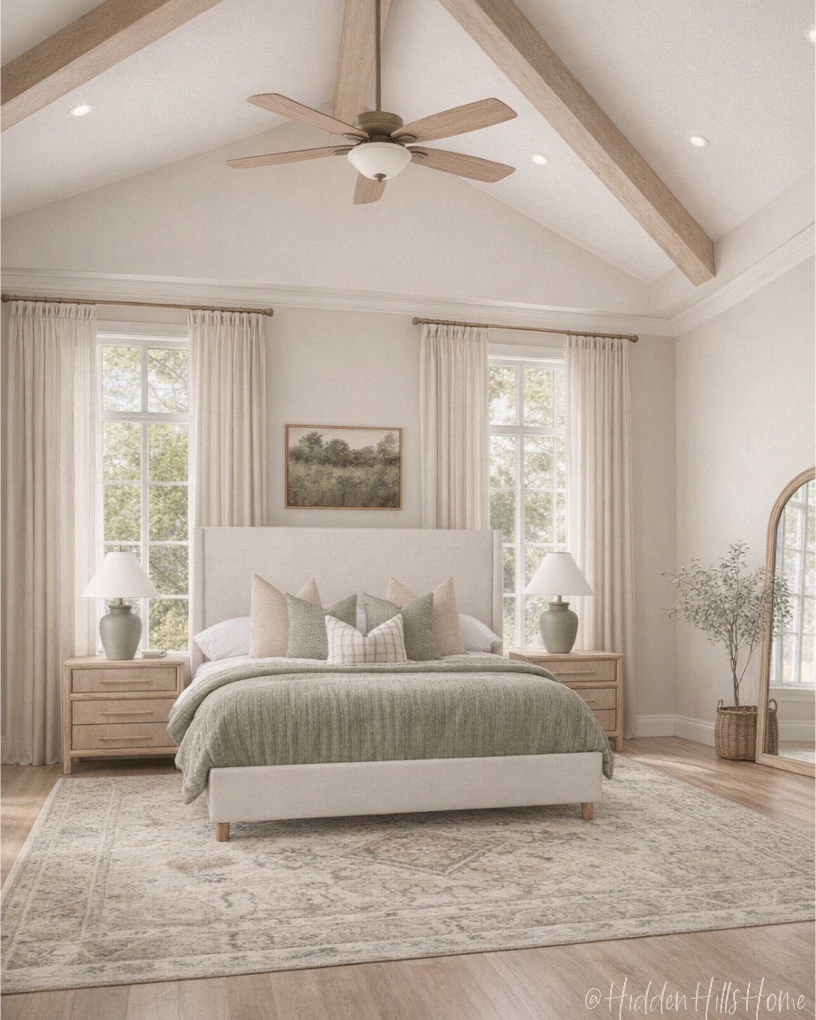 Bedroom decor mood board, primary bedroom design, home decor, bedroom inspiration, master bedroom with sage green accent tones #bedroom

#LTKHome #LTKSaleAlert