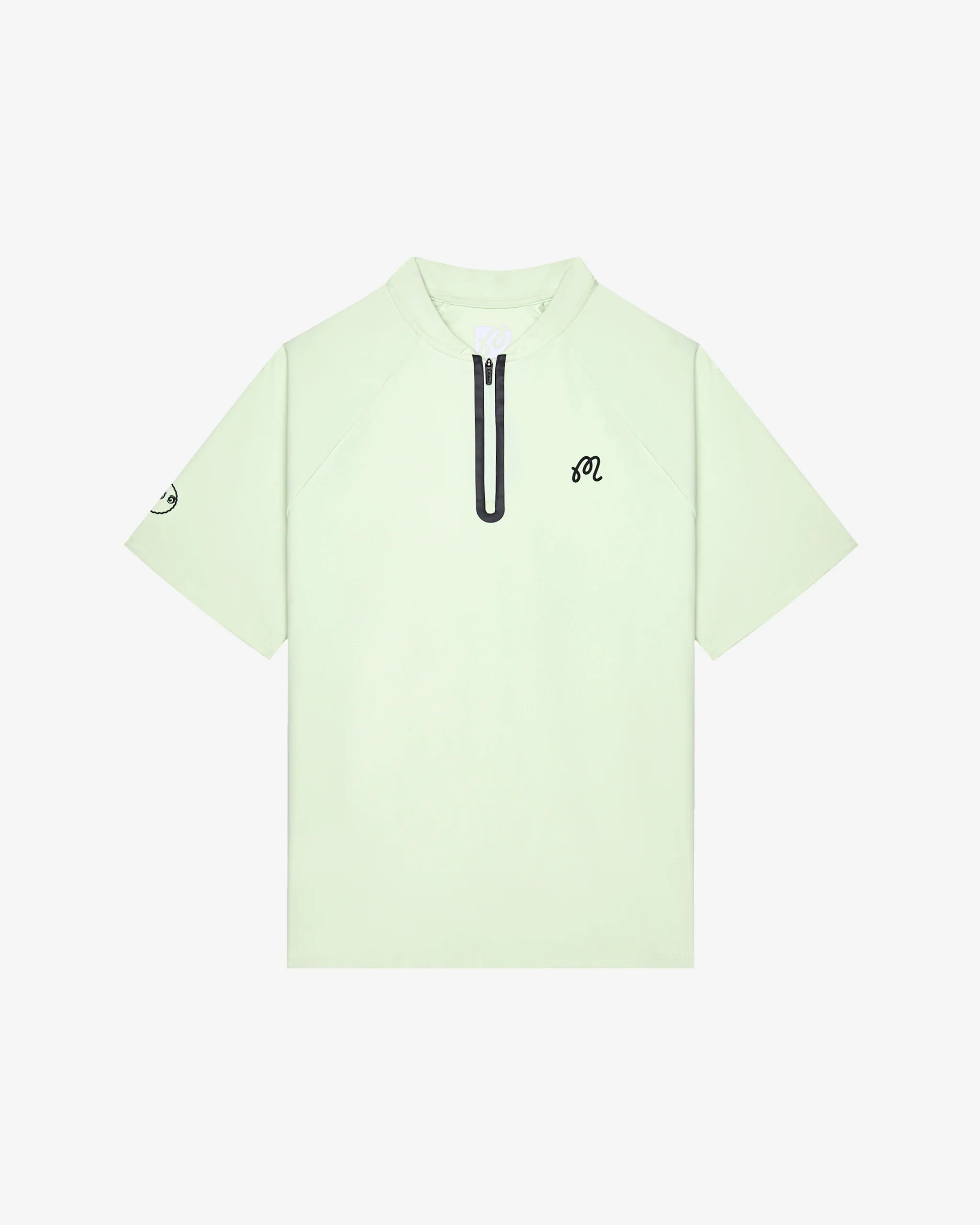 Performance Zip Blade Collar Polo | Malbon Golf