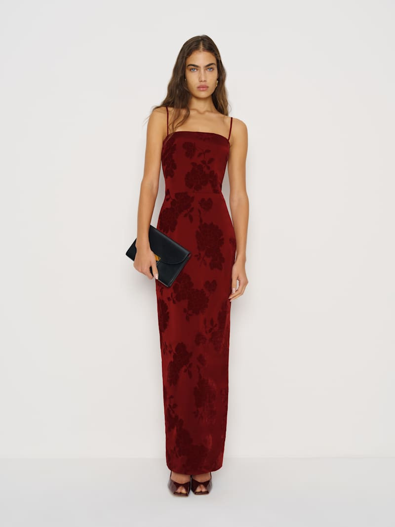 Frankie Silk Dress | Reformation (Global)
