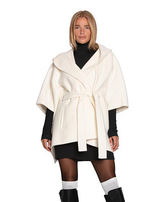 Women's Jackson Landing Wool Blend Cape Coat | Macy's
