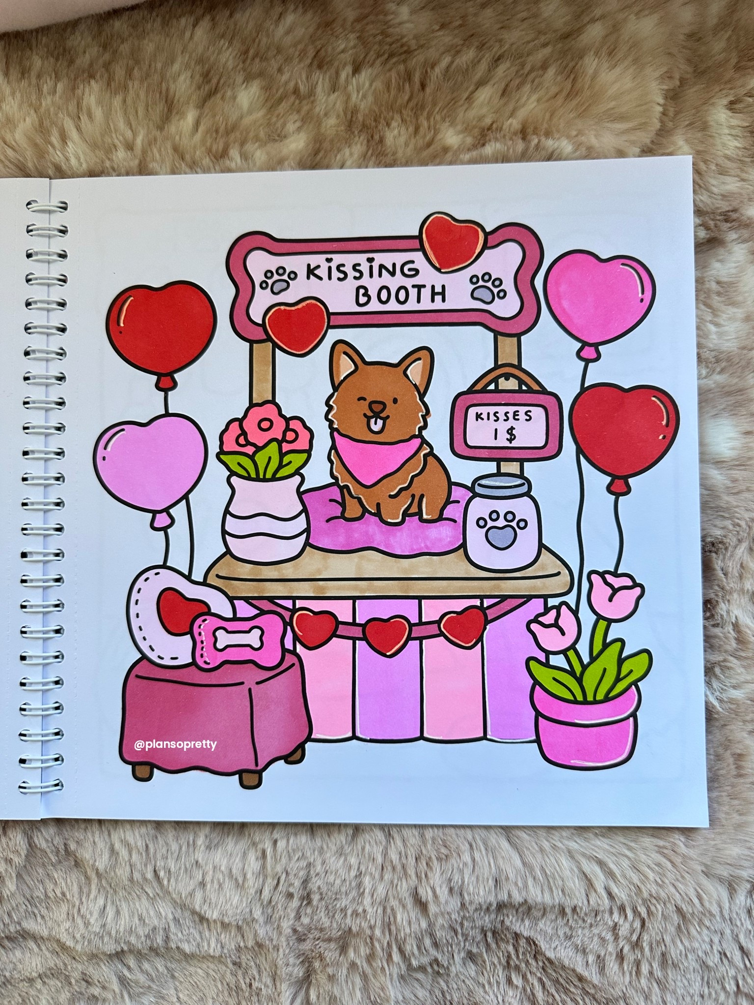 I’ll take one 💋 😘 🐕 from Dog Moments theme of the month is love ❤️ and travel! #kissingbooth #valentinesday #dogmoments #hikarukotz #puppylove #puppylife #cutecoloring #relaxcolor #alcoholmarkers #girlyart

#LTKSeasonal #LTKFindsUnder50 #LTKKids