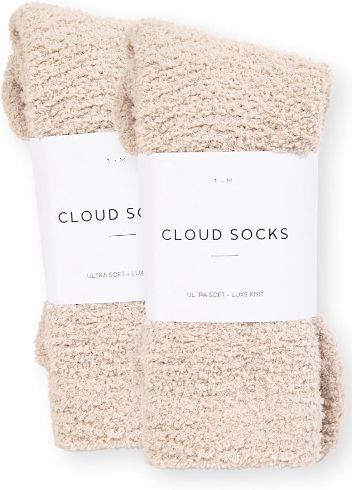Unboxme Gifts Warm & Cozy Ultra-Luxe Cloud Sock for Women & Men - Super Soft Luxurious Fabric Sle... | Amazon (US)