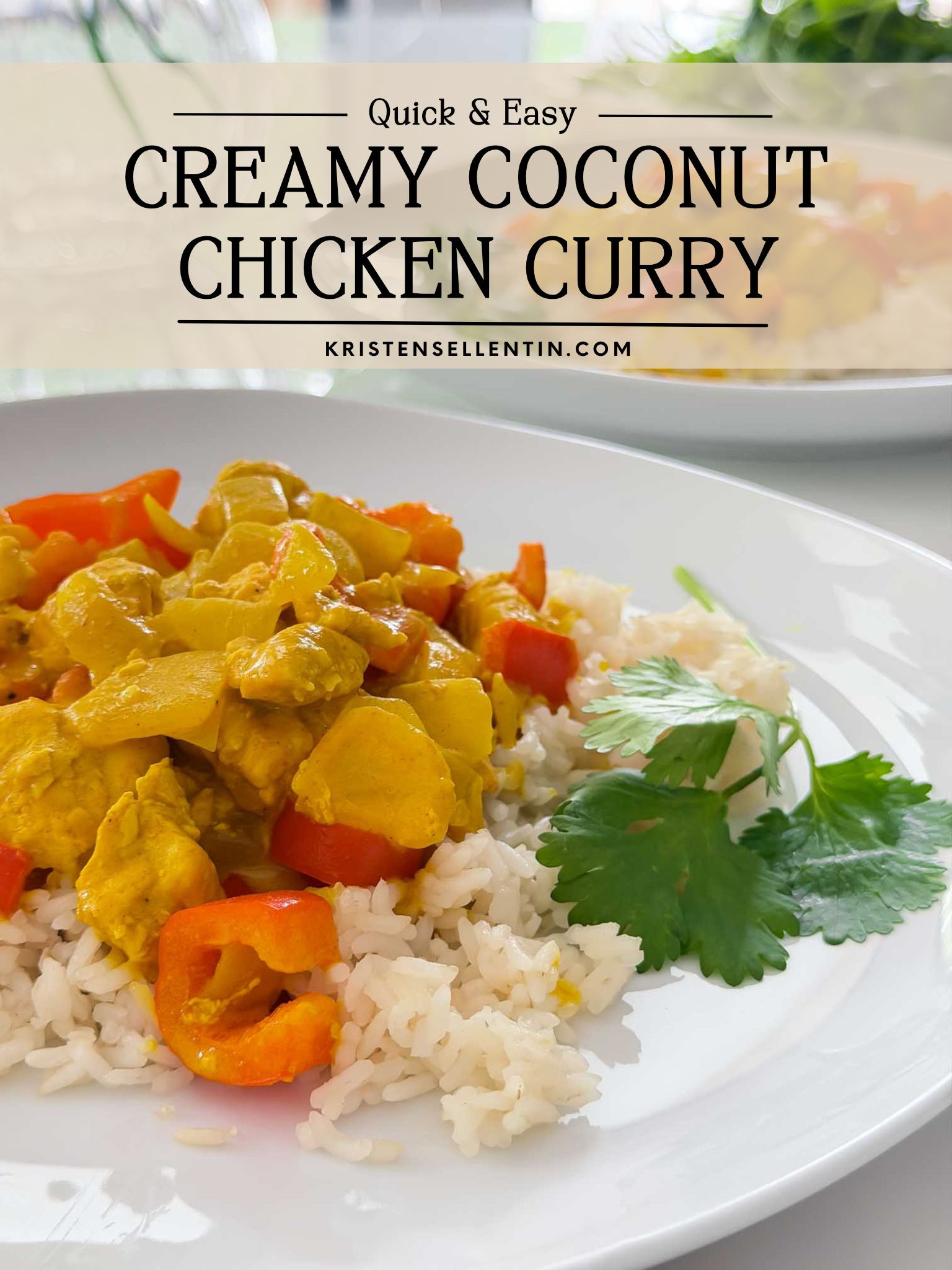 Quick & Easy-Creamy Coconut Chicken Curry 😋

The recipe is on my website www.kristensellentin.com

#LTKmomlife #LTKfoodie #LTKHome