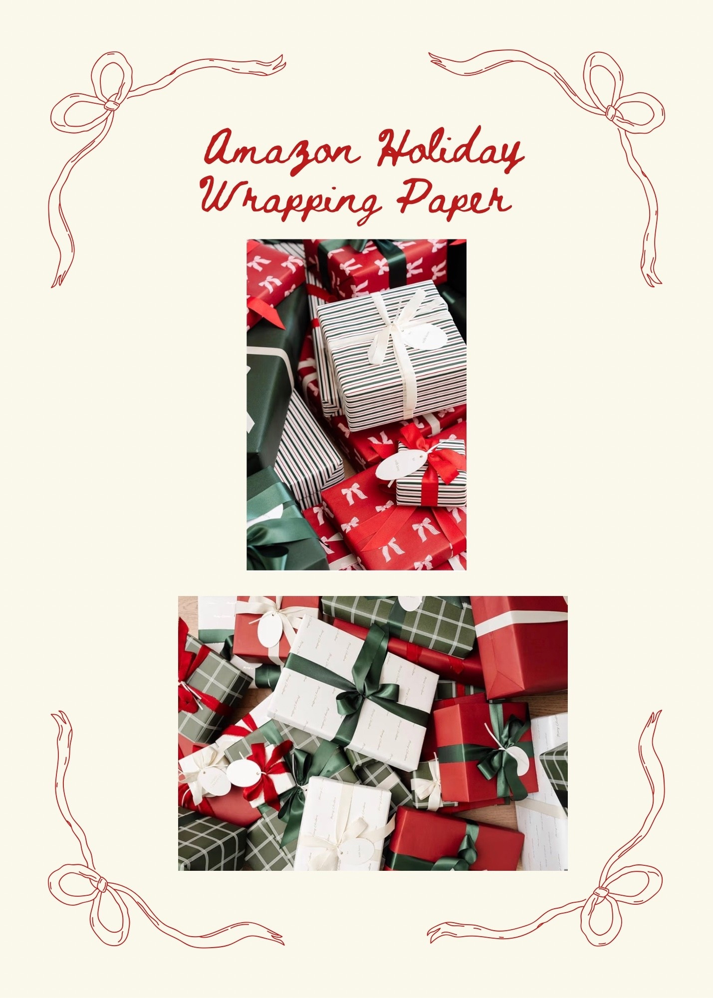 Wrapping paper sets for Christmas and the holidays!

#LTKCyberWeek #LTKGiftGuide #LTKHoliday