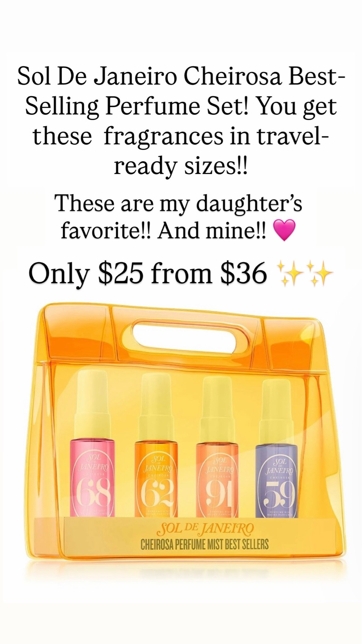 Sol de Janeiro perfume set is on sale for $25 from $36!

#LTKBeauty