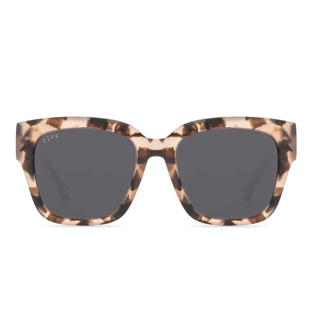 COLOR: himalayan tortoise   grey sunglasses | DIFF Eyewear