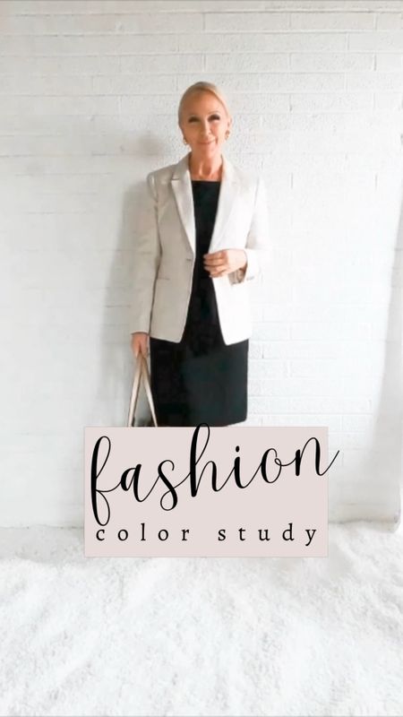Fashion Color Study: Beige + Blackk

#LTKover40 #LTKSeasonal #LTKstyletip