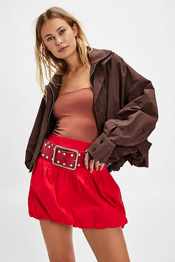 Elodie Bubble Mini Skirt | Free People (Global - UK&FR Excluded)
