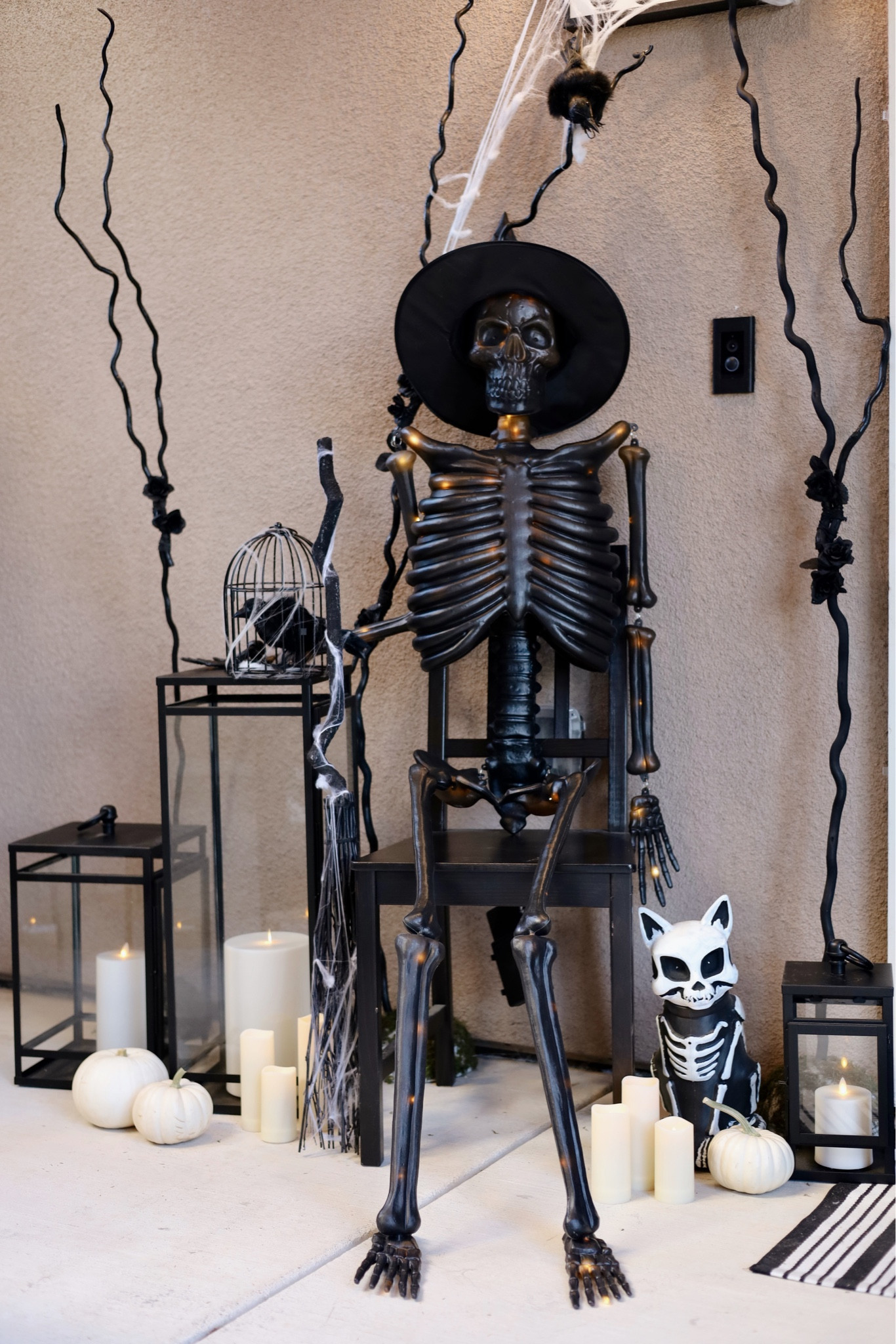 Halloween Front Porch Decor featuring items from Pottery Barn and Michael’s. 

Outdoor Halloween Decorations | Halloween Decor | Spooky Decor | Halloween Home | Skeleton Decor

#LTKSeasonal #LTKHalloween #LTKhome