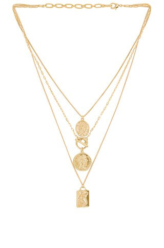 Layered Coin Necklace
                    
                    Amber Sceats | Revolve Clothing (Global)