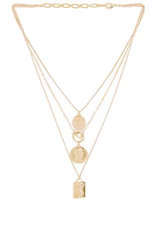 Layered Coin Necklace
                    
                    Amber Sceats | Revolve Clothing (Global)
